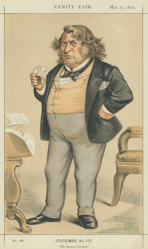 De Eerwaarde Charles Sumner door Edward Frederick Brewtnall