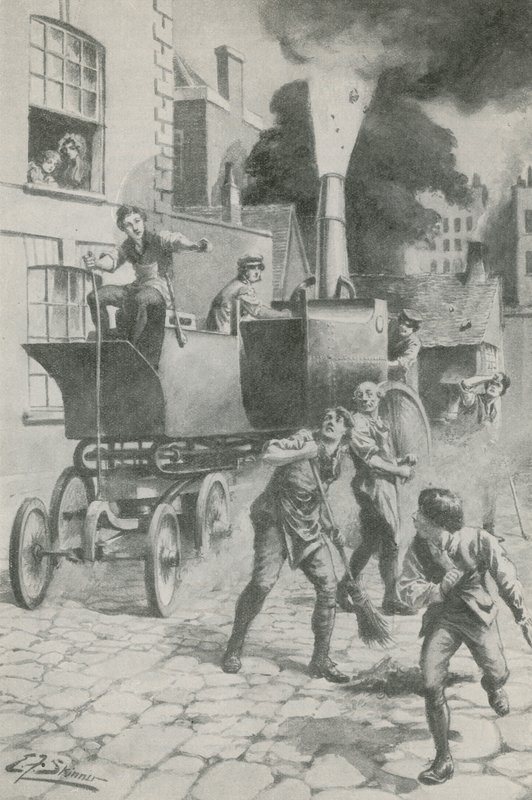 Gurney en zijn wonderbaarlijke machine door Edward Frederick Skinner