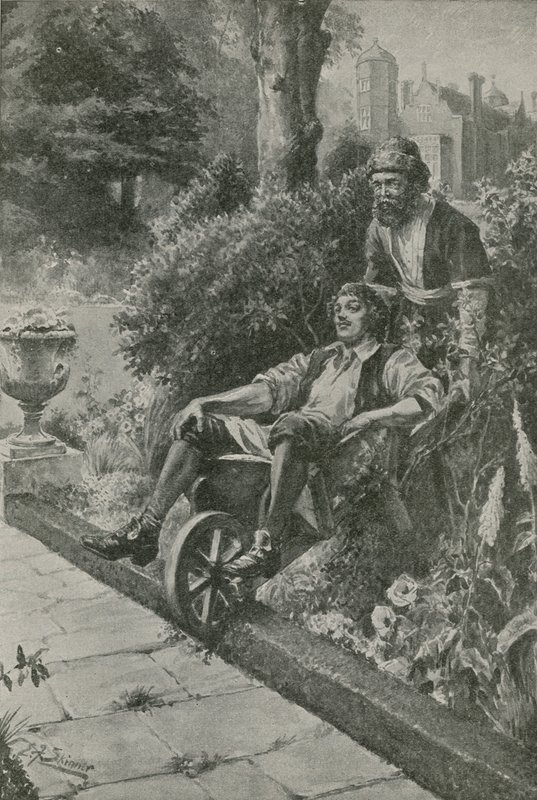 Peter de Grote gaat een ritje maken door Edward Frederick Skinner