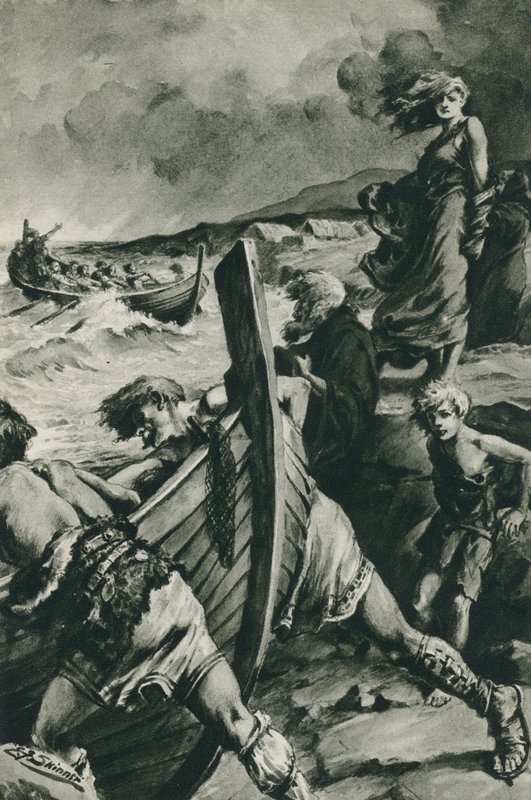 De Vikingen die uit de fjorden van Noorwegen voeren en Amerika ontdekten lang voor Columbus door Edward Frederick Skinner