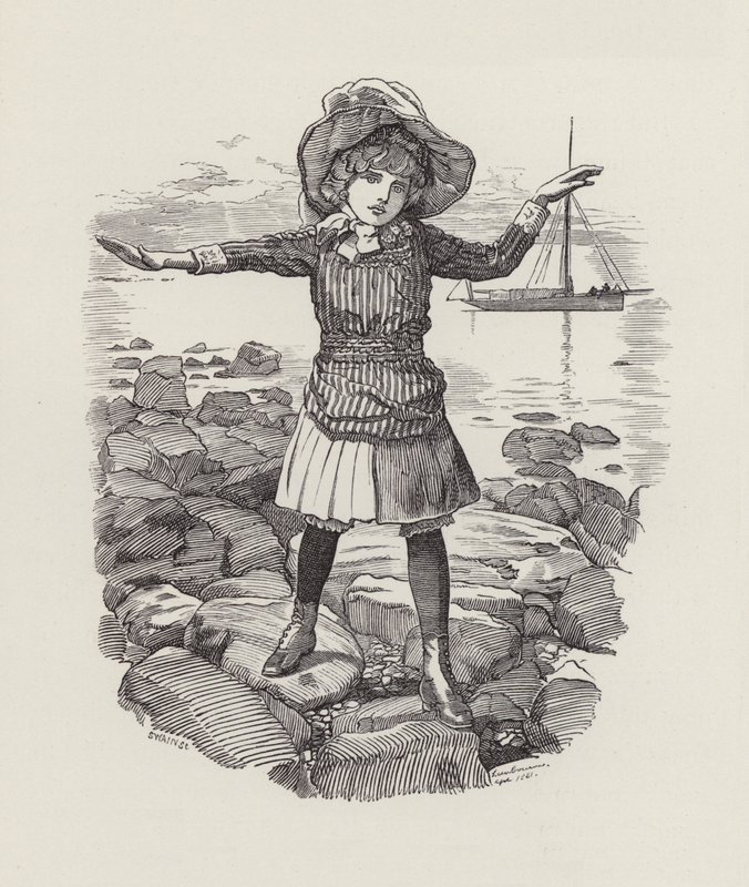 Illustratie voor The Water-Babies door Charles Kingsley door Edward Linley (after) Sambourne