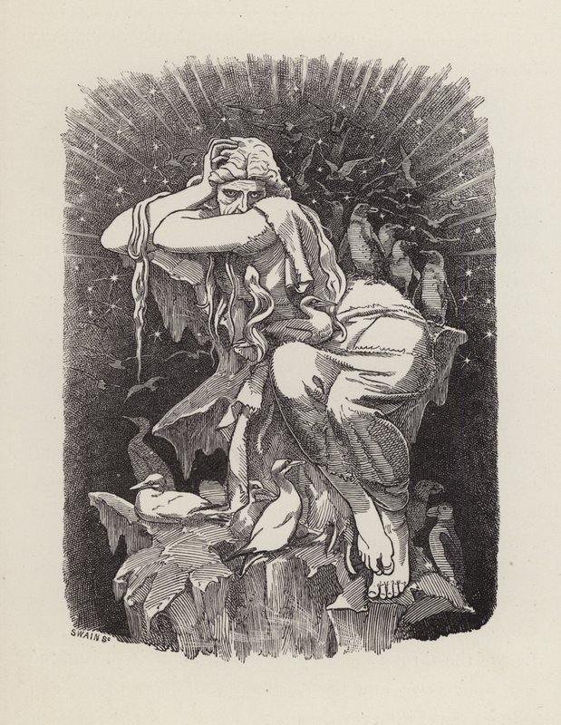 Illustratie voor The Water-Babies door Charles Kingsley door Edward Linley (after) Sambourne