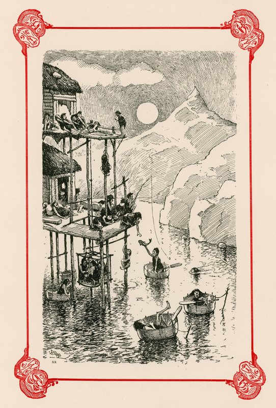 Lake Mansions, S.W. door Edward Tennyson Reed