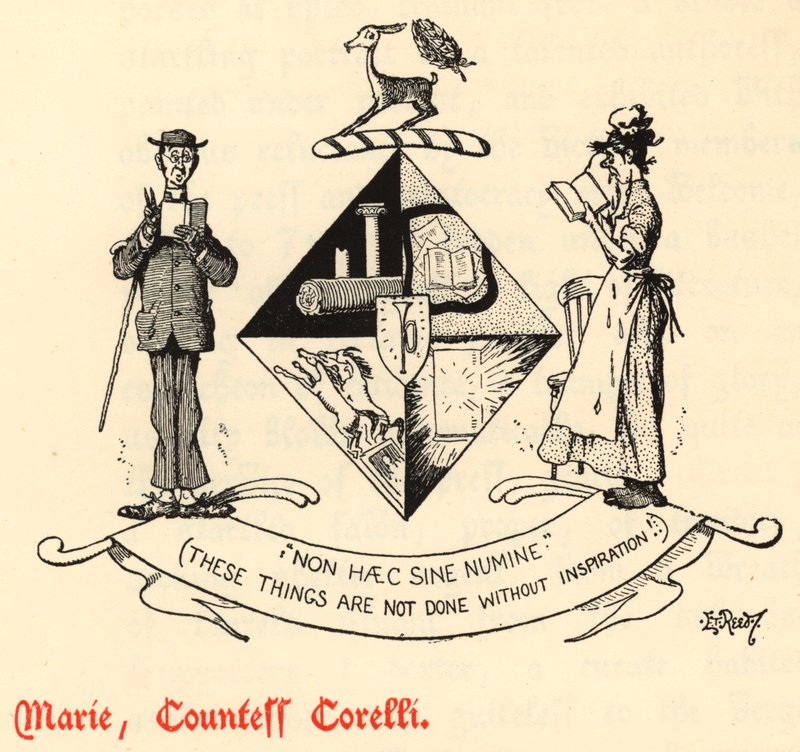 Marie, Gravin Corelli door Edward Tennyson Reed