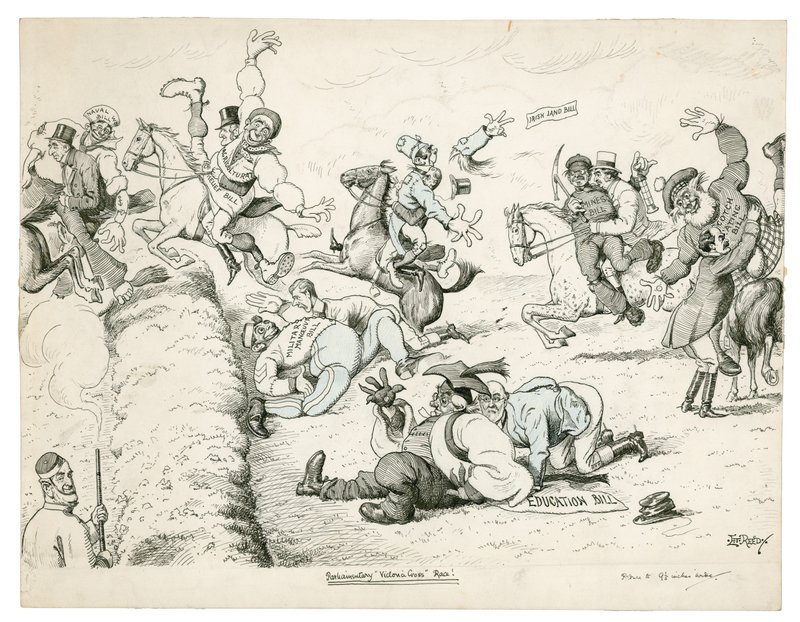 Parlementaire Victoria Cross Race! door Edward Tennyson Reed