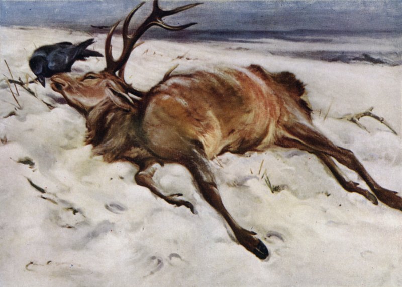 Het Dode Hert door Edwin John Alexander