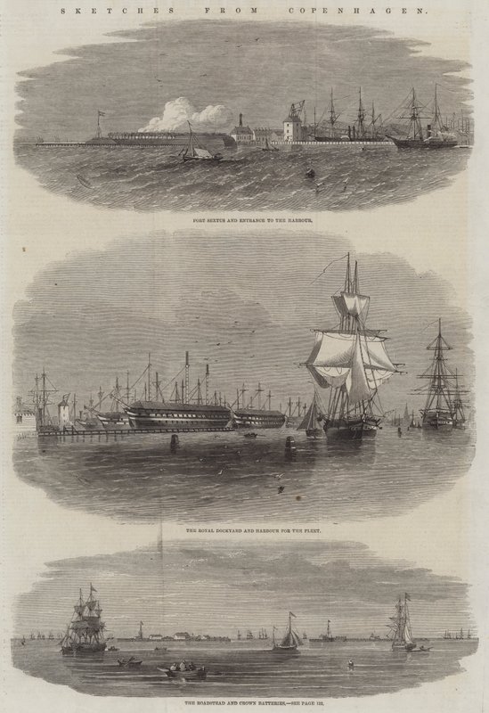 Schetsen uit Kopenhagen door Edwin Weedon