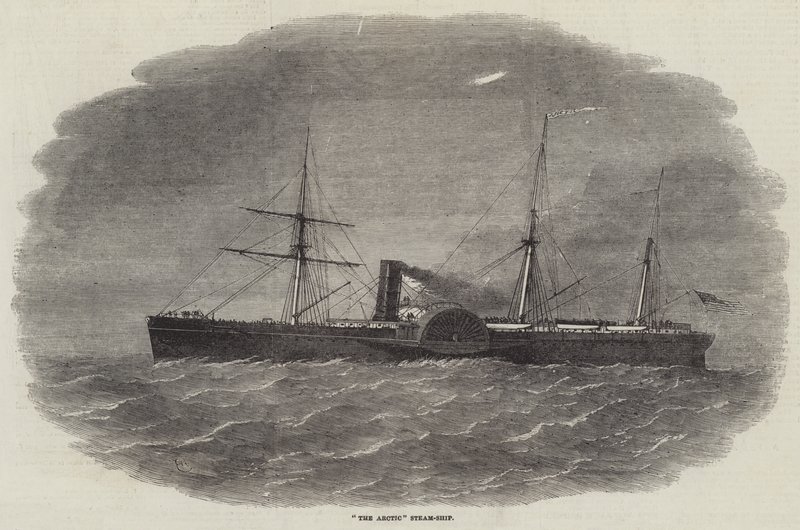 Het Arctische stoomschip door Edwin Weedon