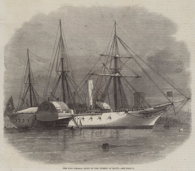 De Faid Gihaad, jacht van de onderkoning van Egypte door Edwin Weedon
