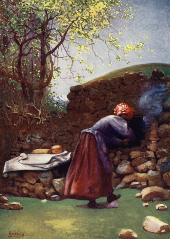 Corsica: Bakoven, Aleria door Edwin Arthur Norbury