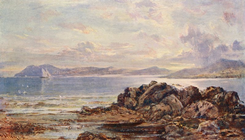 Zomerweer in Dublin Bay door Edwin Hayes