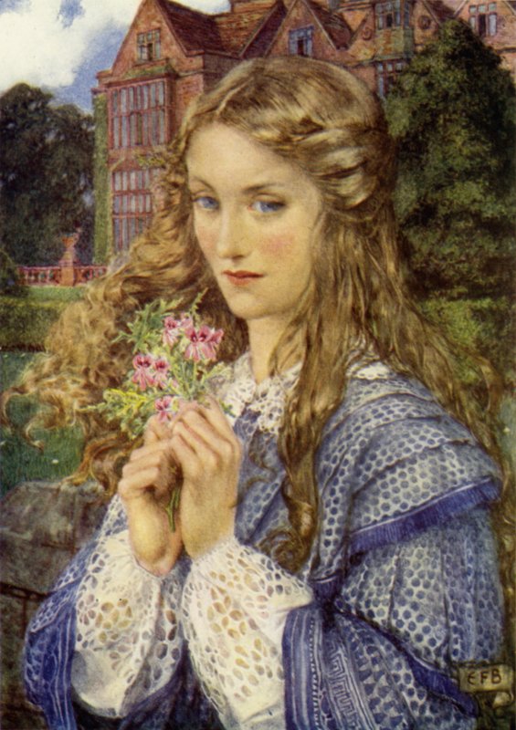 Evelyn Hope door Eleanor Fortescue Brickdale