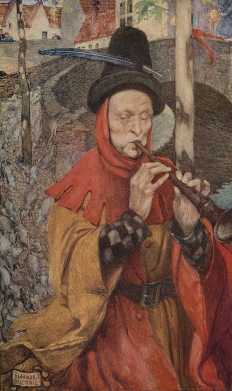 De rattenvanger van Hamelen door Eleanor Fortescue-Brickdale