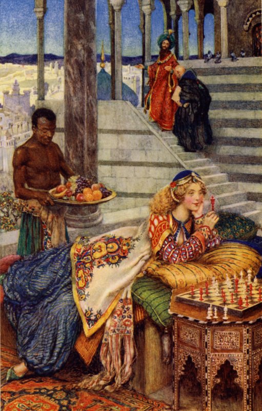 Vivien door Eleanor Fortescue-Brickdale