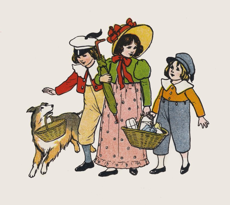 Kinderen gaan wandelen door Elise H. Stewart