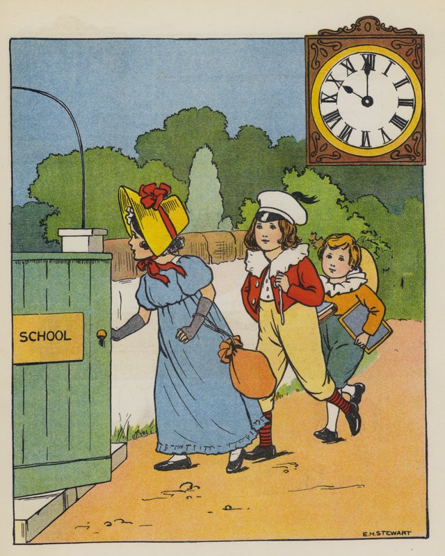 Schooltijd door Elise H. Stewart