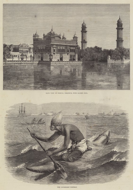 India en de Prins van Wales door Emile Theodore Therond