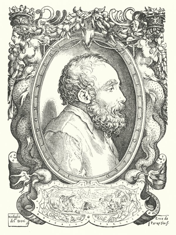 Lodovico Domenichi, Italiaanse Renaissance vertaler en schrijver door Enea Vico