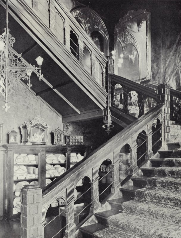 Kensington, Holland House, Hoofdstaircase, c 1607 door English Photographer