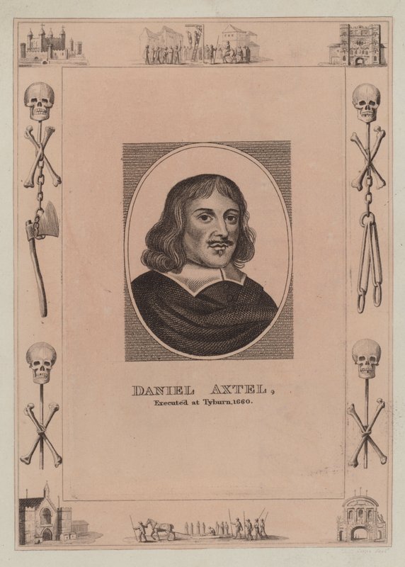 Daniel Axtel, geëxecuteerd op Tyburn, 1660 door English School