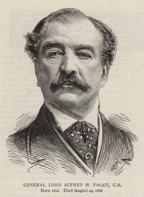 Generaal Lord Alfred H Paget; CB door English School