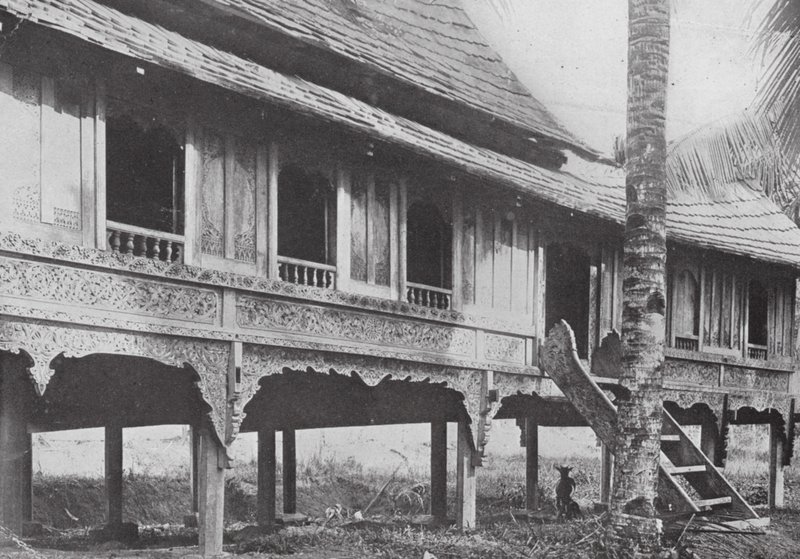 Een Maleisisch huis in Sungei Ujong door English Photographer