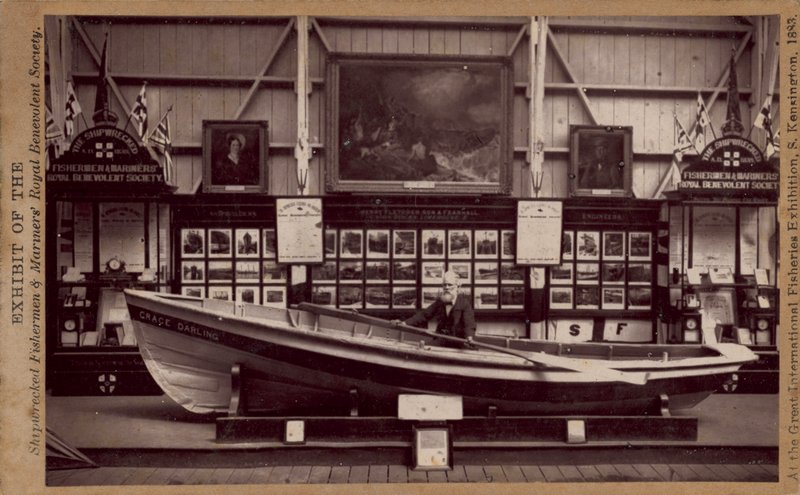 Een model van de Grace Darling Boot door English Photographer