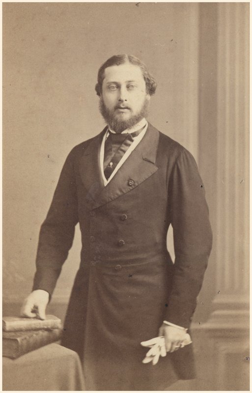 Albert Edward, Prins van Wales door English Photographer