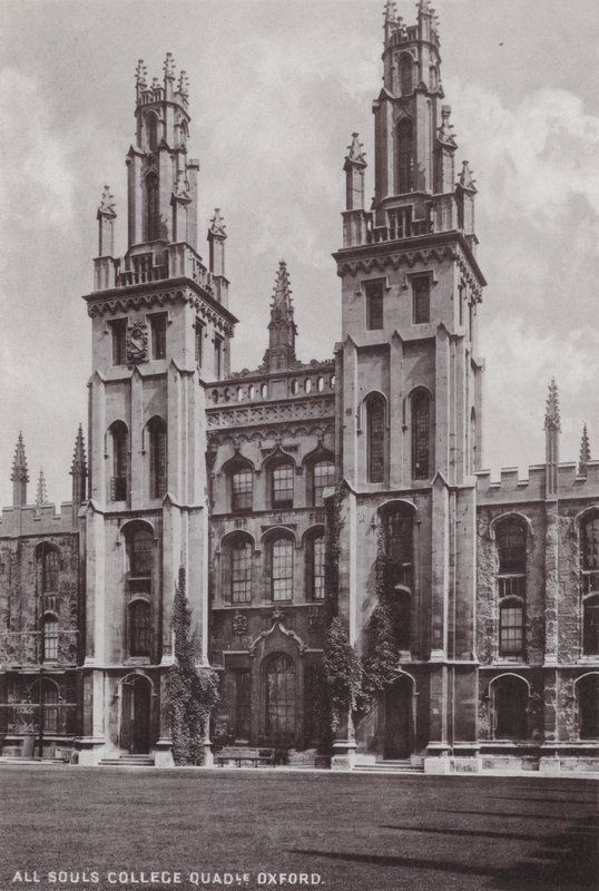 All Souls College Binnenplaats Oxford door English Photographer