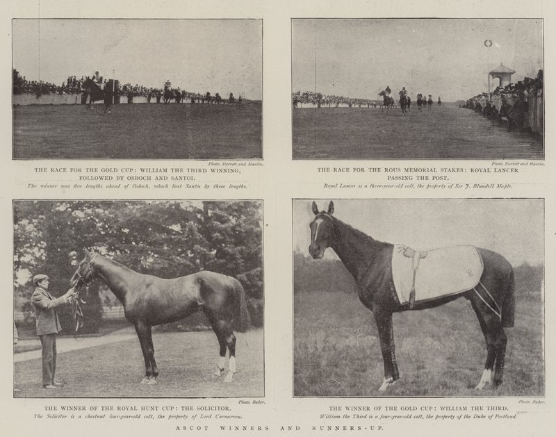 Ascot winnaars en runners-up door English Photographer