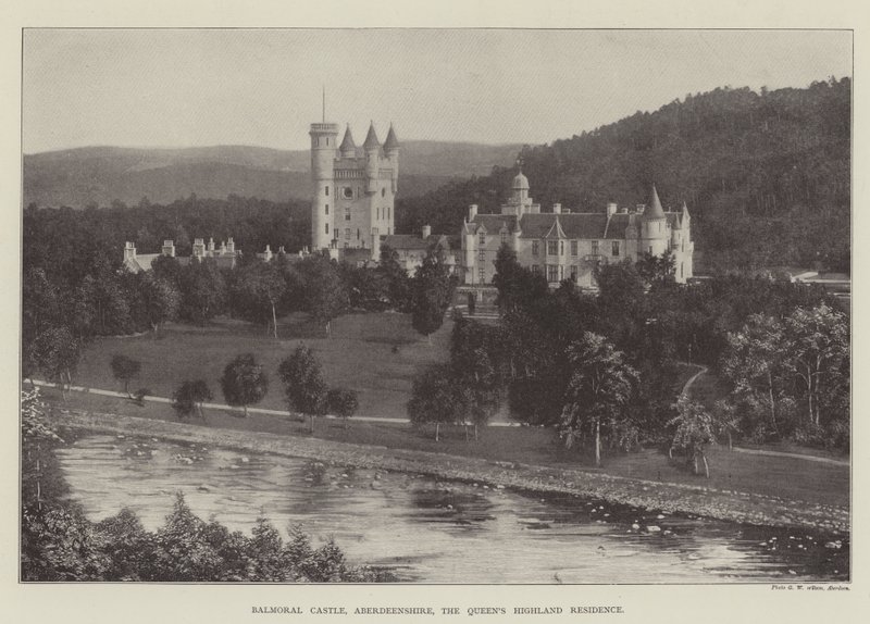 Balmoral Kasteel, Aberdeenshire, de Hoogland Residentie van de Koningin door English Photographer