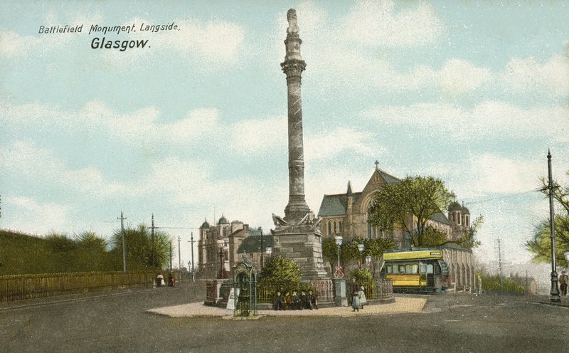 Monument van de Slag bij Langside, Glasgow door English Photographer