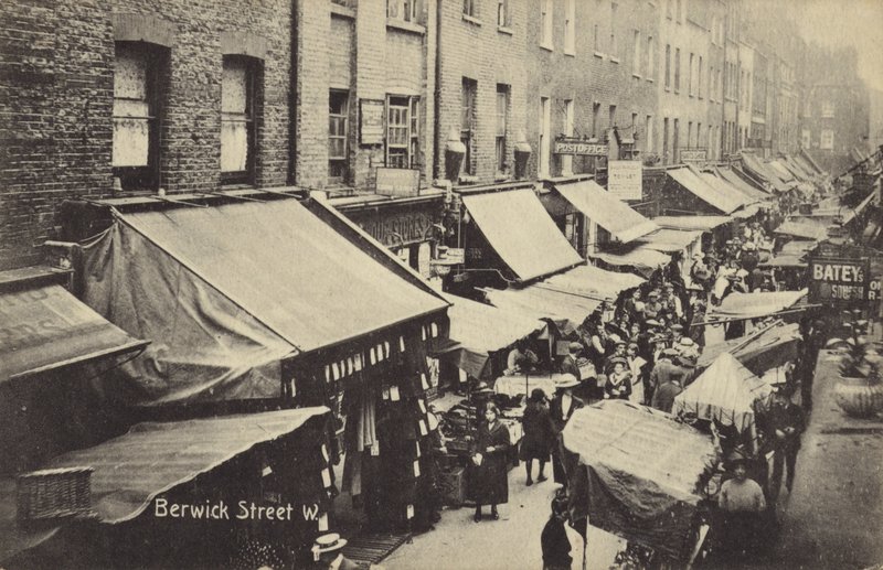 Berwick Street, W door English Photographer