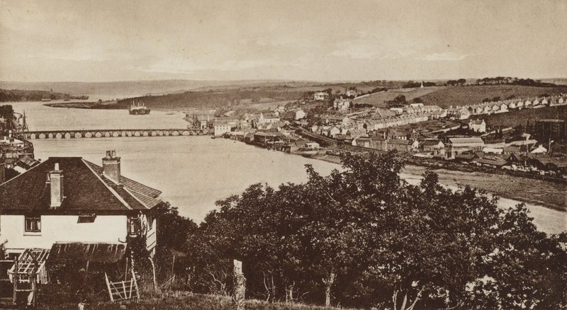Bideford vanaf Upcott, Kijkend naar het Noorden door English Photographer