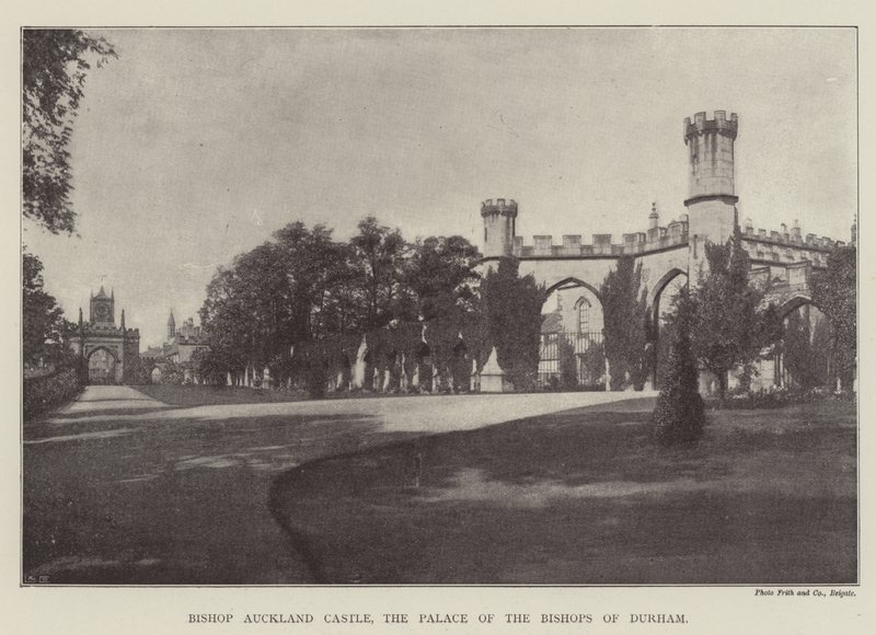Bishop Auckland Kasteel, het Paleis van de Bisschoppen van Durham door English Photographer