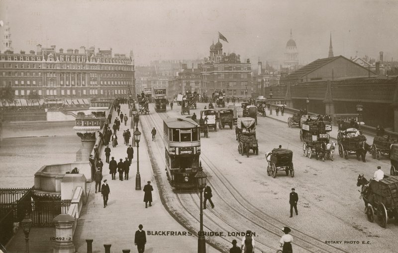 Blackfriars Bridge, Londen door English Photographer