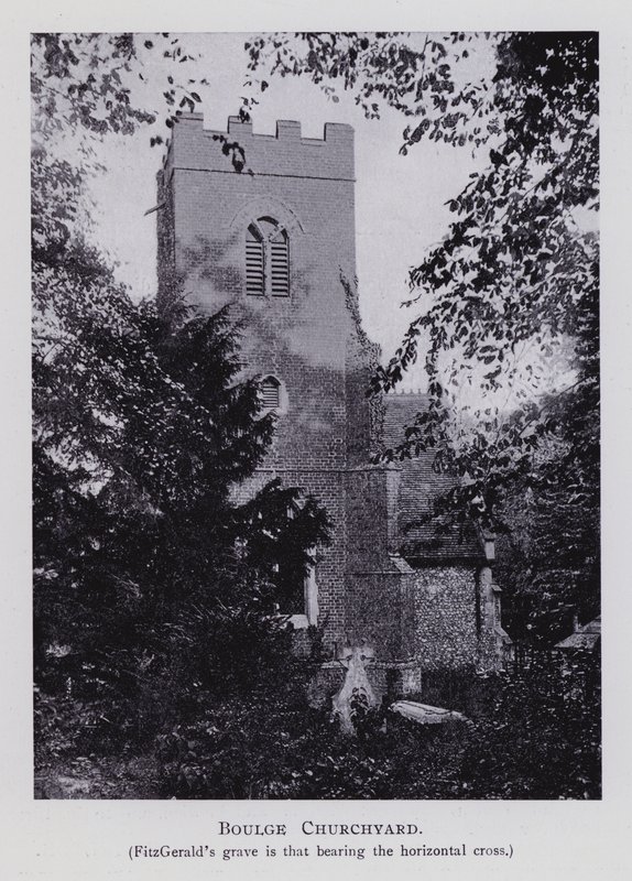 Boulge Kerkhof door English Photographer