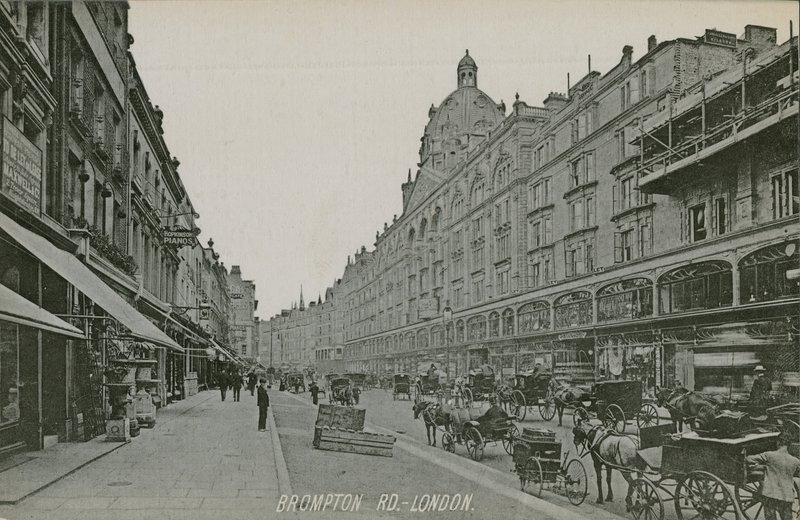 Brompton Road, Londen door English Photographer