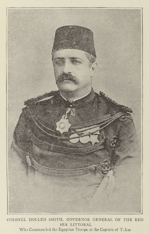 Kolonel Holled Smith, gouverneur-generaal van de Rode Zee-kust door English Photographer
