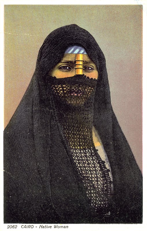 Egyptische vrouw door English Photographer
