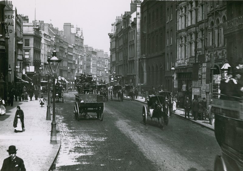 Fleet Street, Londen door English Photographer