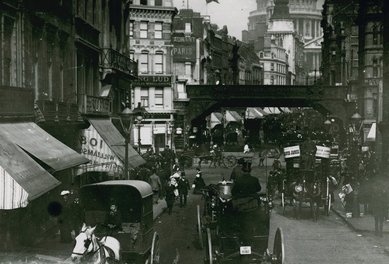 Fleet Street, Londen door English Photographer