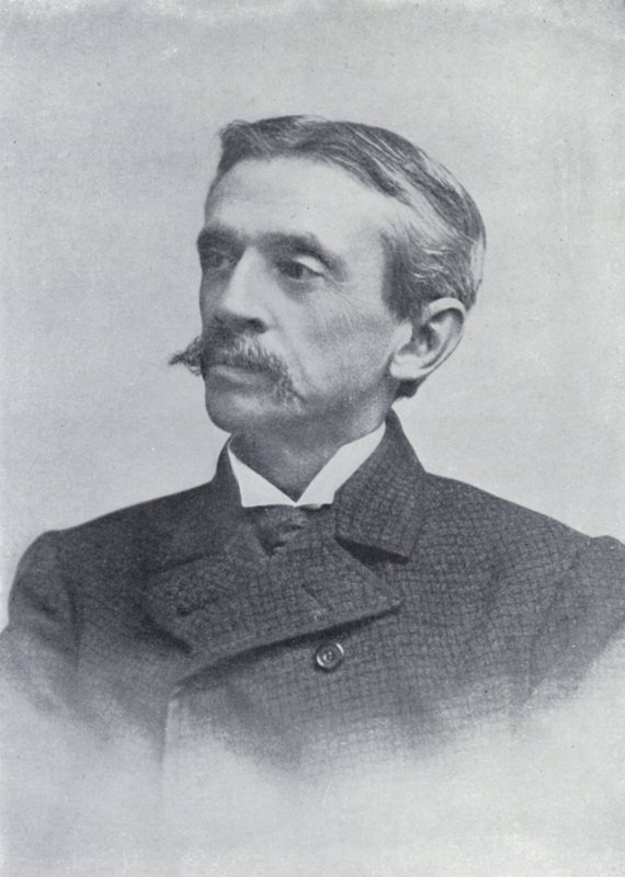 Frank R Stockton (zw/w foto) door English Photographer