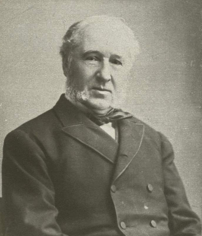 Frederick Greenwood, Redacteur van de Pall Mall Gazette (zw/w foto) door English Photographer