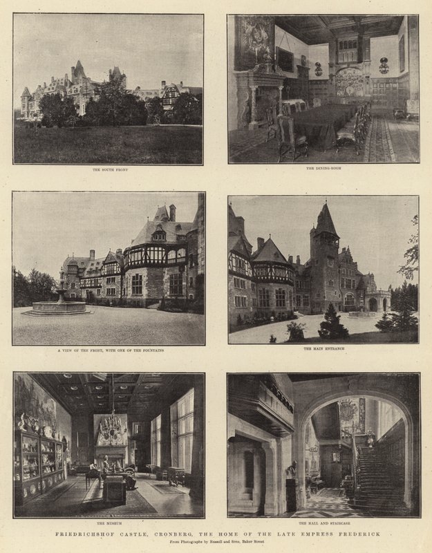 Kasteel Friedrichshof, Cronberg, het Huis van de Wijlen Keizerin Frederick door English Photographer