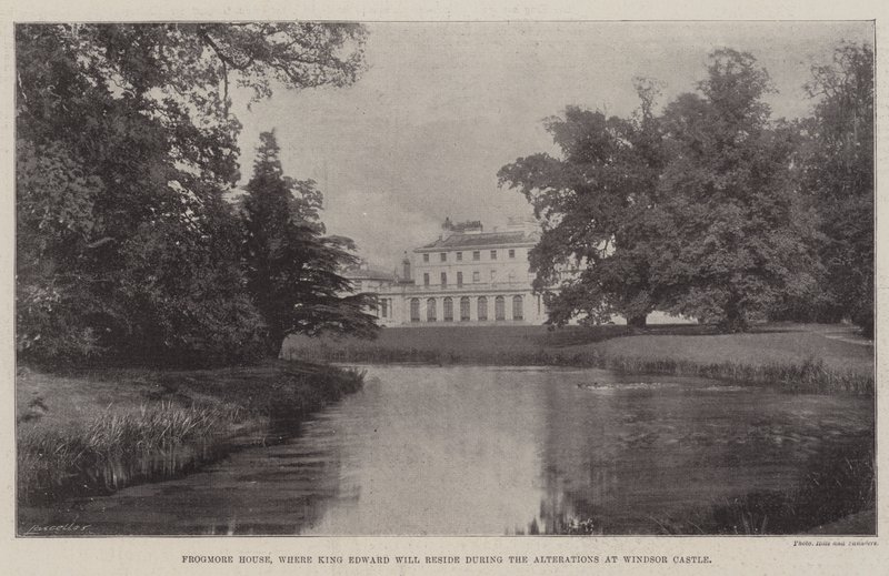 Frogmore House, waar Koning Edward zal verblijven tijdens de Verbouwingen aan Windsor Castle door English Photographer