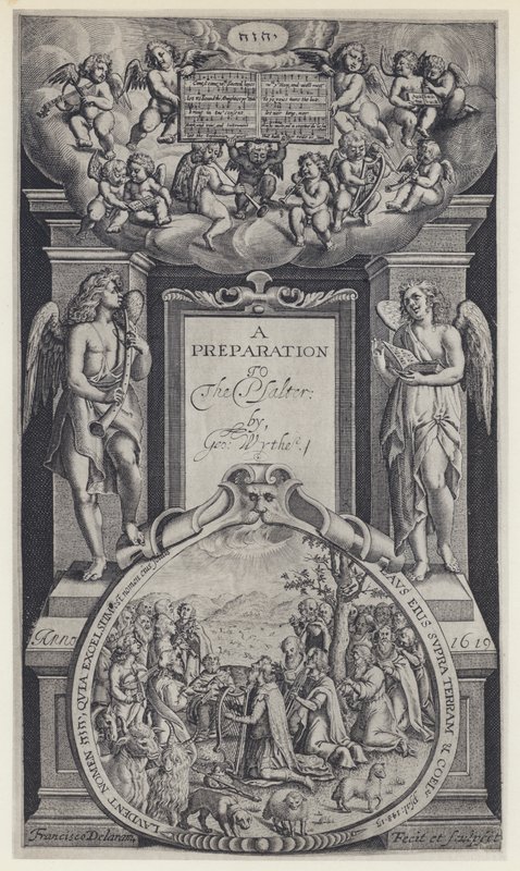 G Wither, Een Voorbereiding op de Psalter, N Okes 1619 door English Photographer