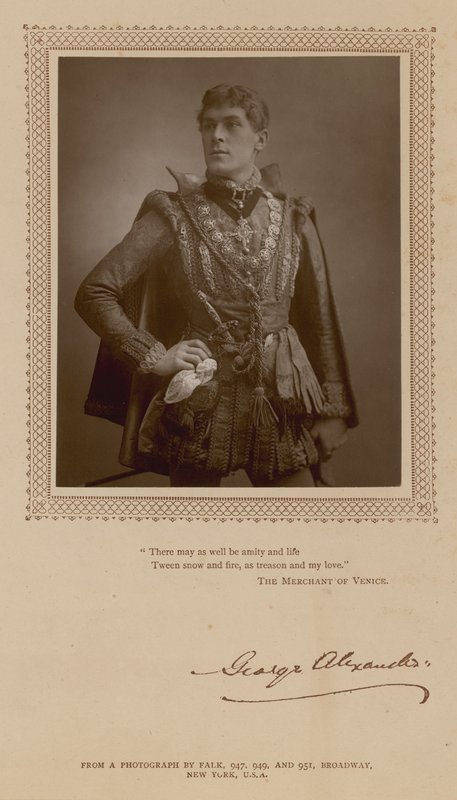 George Alexander, acteur door English Photographer
