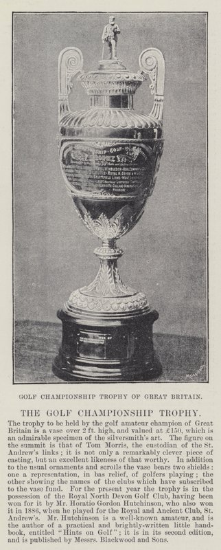 Golfkampioenschap Trofee van Groot-Brittannië door English Photographer