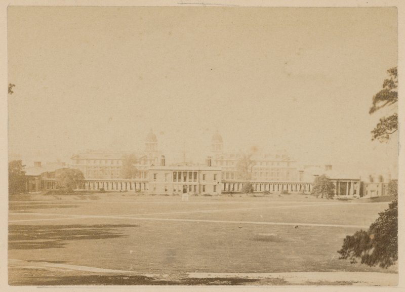 Greenwich Hospital, vanaf de gronden door English Photographer